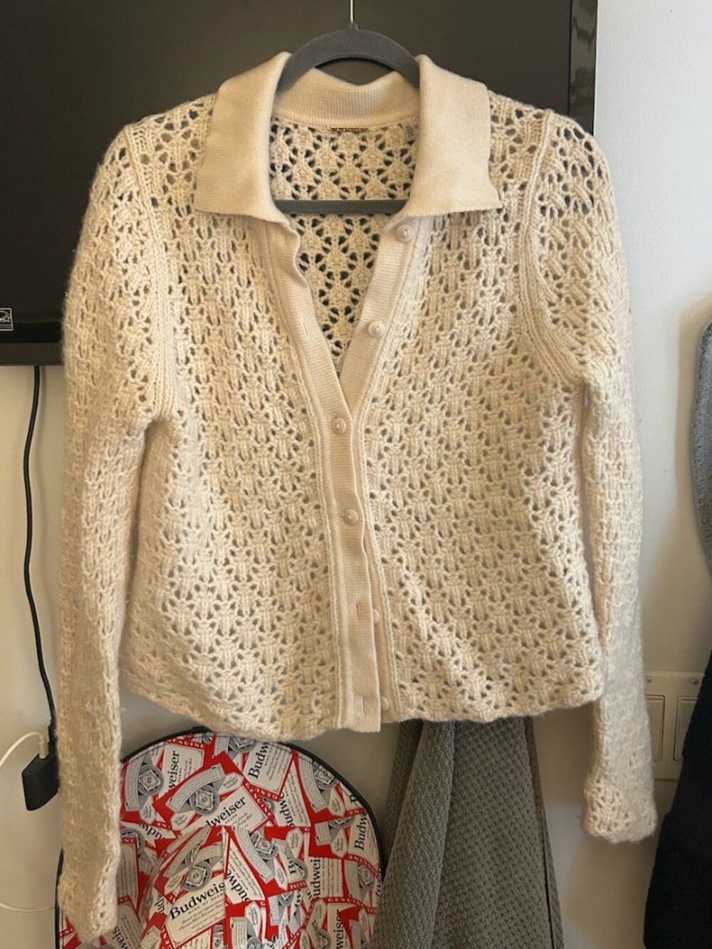Tahari White Sweater